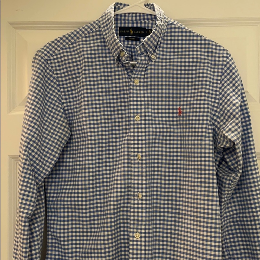 Ralph Lauren long sleeve button down, men’s medium